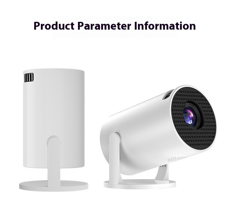 Y200 Mini Projector - 240 ° Rotating PTZ | Four Corner Trapezoidal Correction Wireless Screen Projection High Definition Outdoor Camping Home Theater_voghion.com