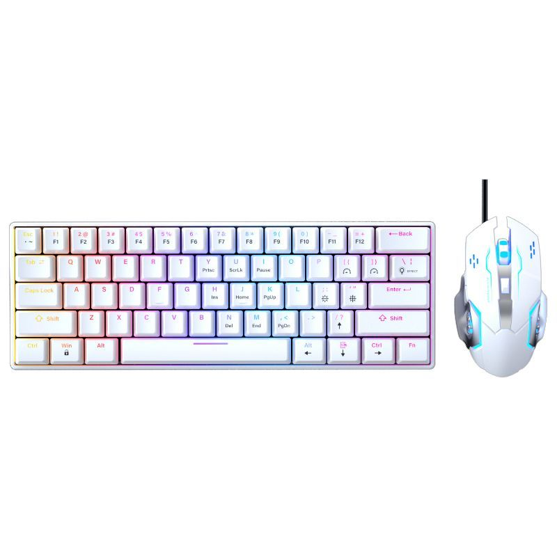 Wired Mechanical Mouse Macro Hot-Swappable Wireless Three-Mode Gaming Office Keyboard Set_voghion.com