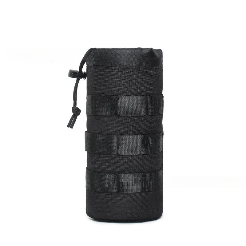 Portabicchieri portatile tattico mimetico con coulisse in rete per sport, può contenere grandi bottiglie d'acqua, borsa da esterno_voghion.com