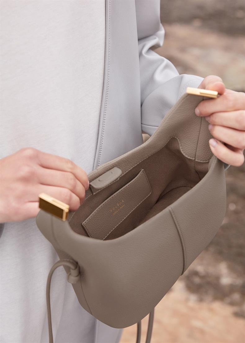 Fransız POLENE bento niş tasarım poleno yeni işe gidiş geliş moda deri tek omuz crossbody kadın çantası_voghion.com