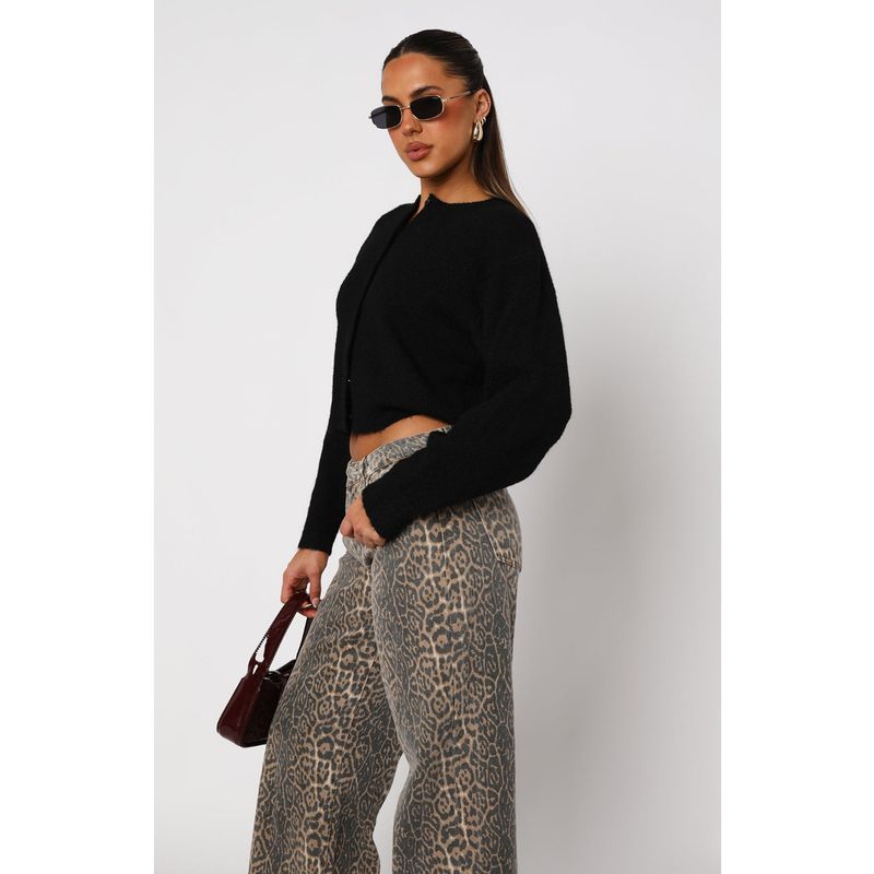 Soft & Stylish Women's Casual Button-Up Knit Cardigan - Lightweight, Breathable & Versatile - Solid Color Open Front Sweater_voghion.com