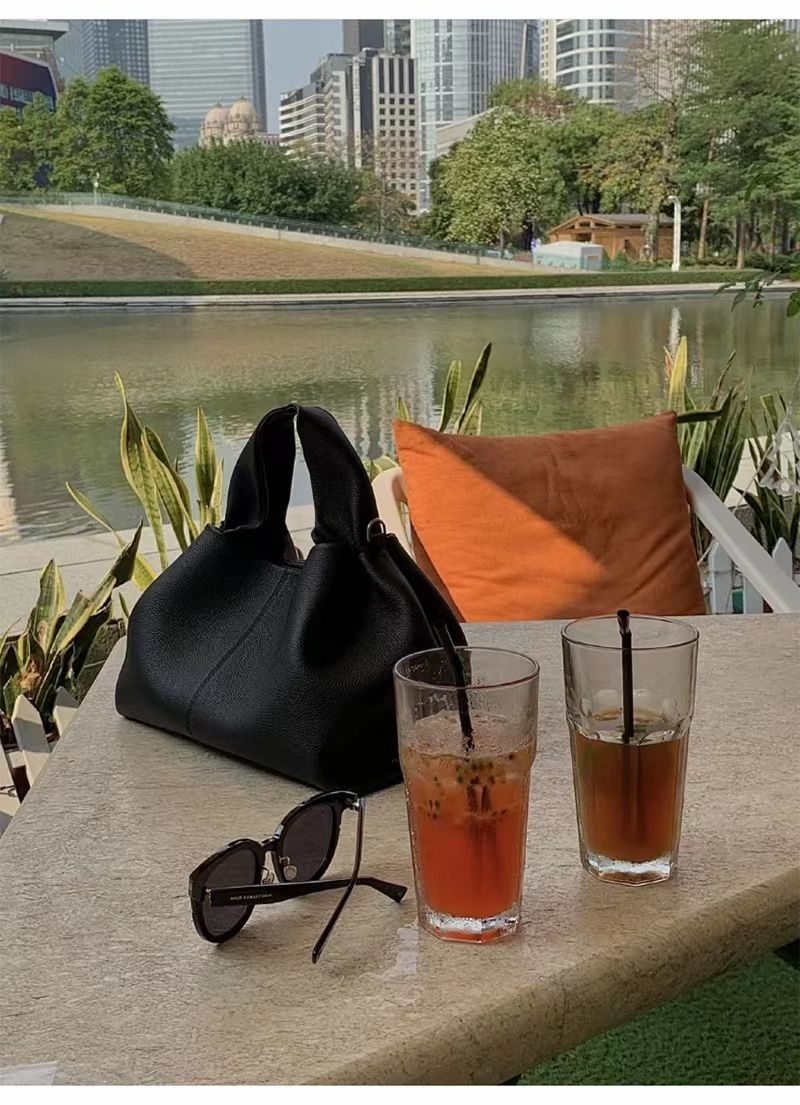 Grand sac latéral à bandoulière pour femmes, fourre-tout tendance de styliste, Simple, couleur unie, grande capacité, nouvelle collection hiver 2022_voghion.com