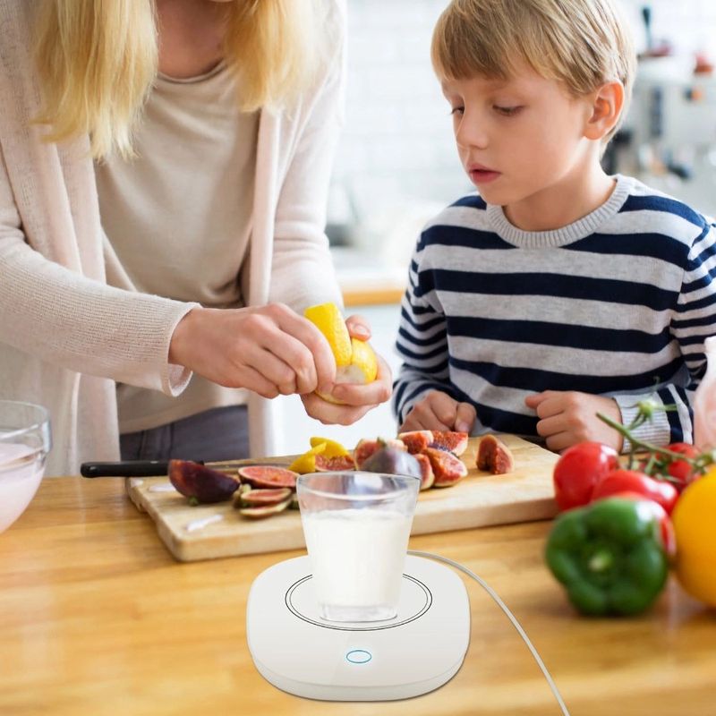 Scalda tazze automatico, scalda tazze da tè, scalda tazze da latte, scalda caffè, scalda caffè, scalda caffè elettrico, riscaldatore per casa e ufficio_voghion.com