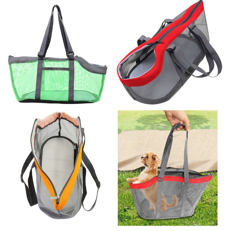 Handbag Lightweight Backpack Outdoor Handheld Pet Small Dog Mesh Breathable Cat Bag_voghion.com