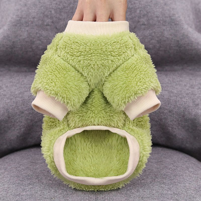 Herbst winter neue pet kleine und mittlere hund kleidung, Bomei warme fleece kleidung, zwei beinen kleidung_voghion.com