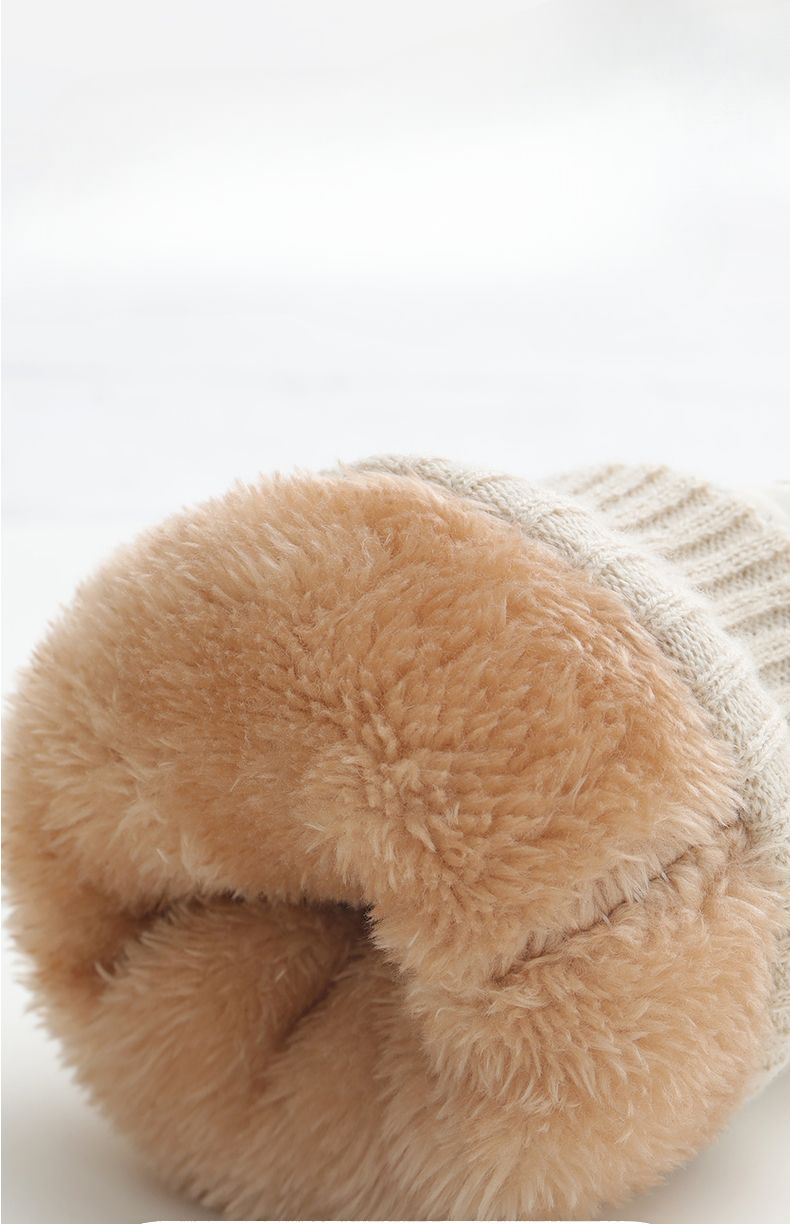 Warme Handschuhe für Herren, Winter, Reiten, elektrisches Motorrad, winddicht, kältebeständig, wasserdicht, Skifahren, Fleece, dicke Baumwolle_voghion.com