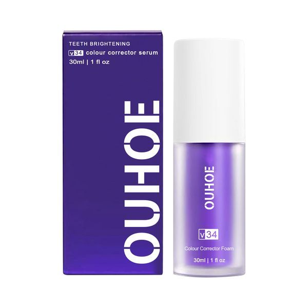 OUHOE Teeth Whitening Serum, Cleans Teeth And Tartar, Freshens Breath, Protects Gums And Brightening Teeth Essence_voghion.com