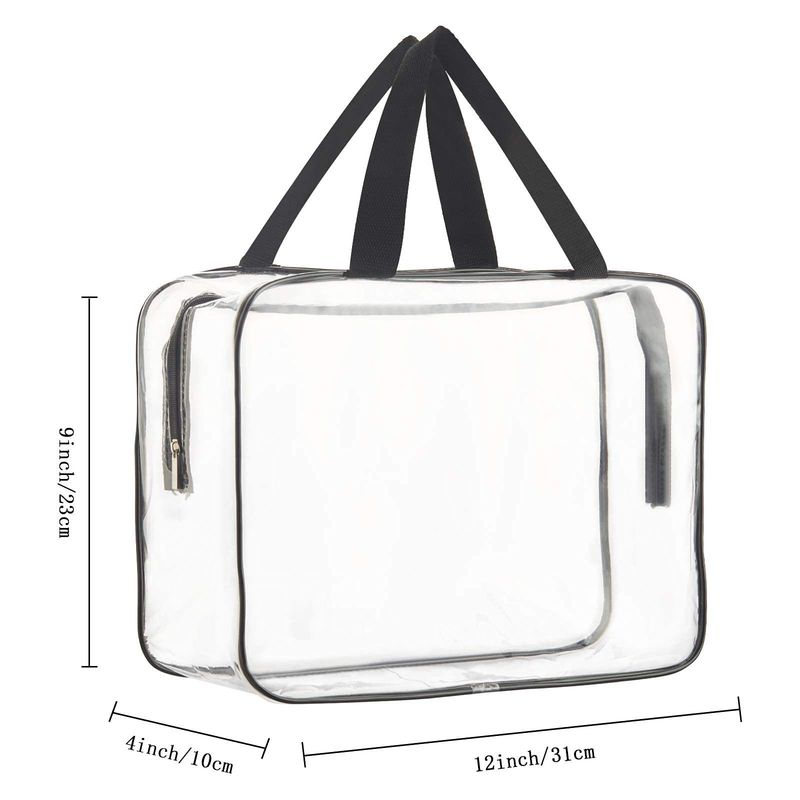 Extra große Aufbewahrungstasche mit Reißverschluss und Griffen – robuster Kleider-Organizer für Reisen, Umzüge und Zuhause (platzsparendes, faltbares Design)_voghion.com