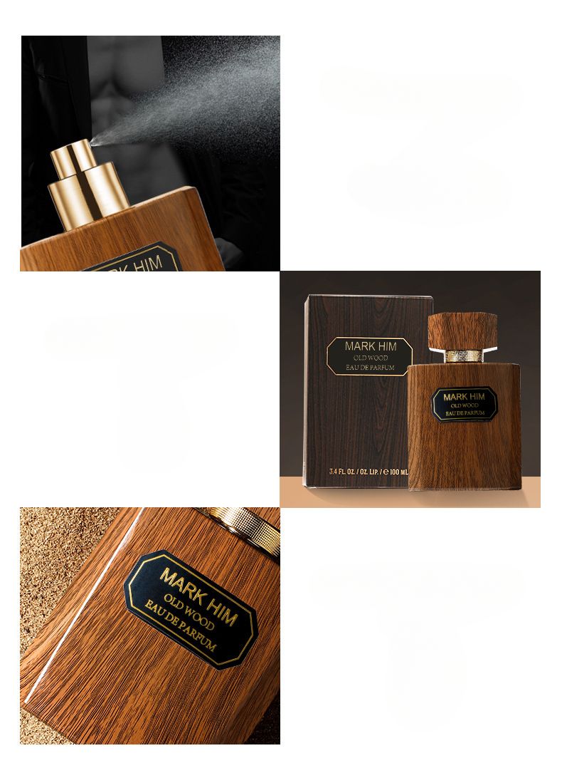 Men's Light Scented Ebony, Agarwood, Wooden Fragrance, Cologne Perfume Long Lasting Perfume_voghion.com