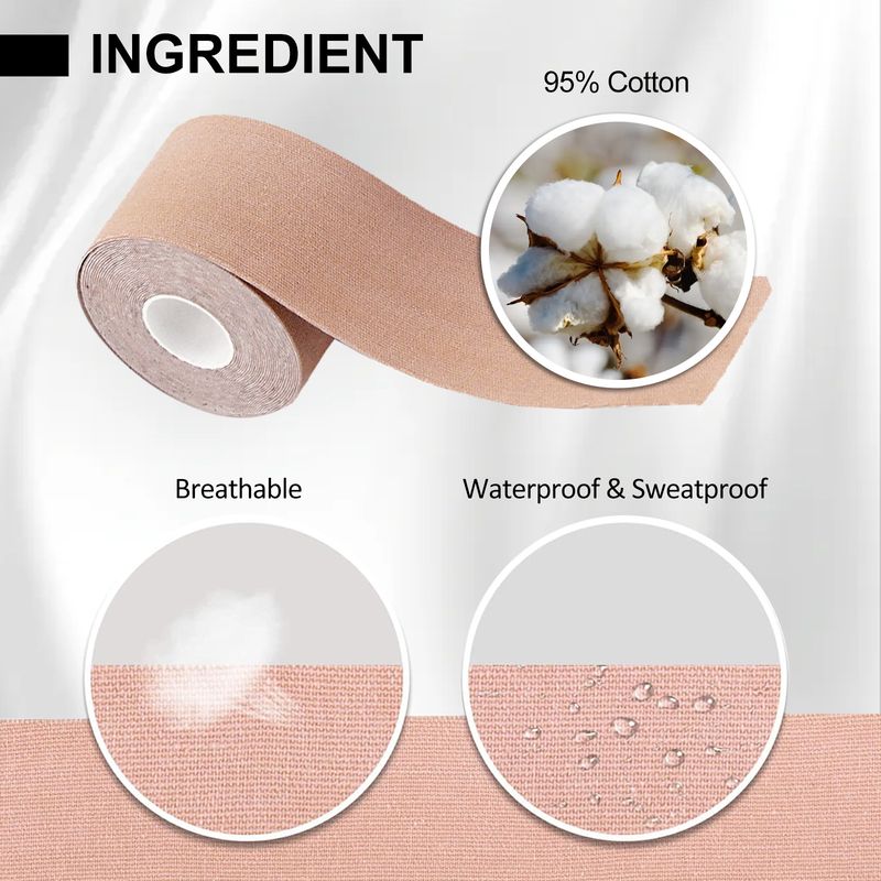 Le patch Beauty Care Shop empêche l'affaissement d'EELHOE, se dilate et rassemble le ruban élastique en tissu de poitrine invisible_voghion.com