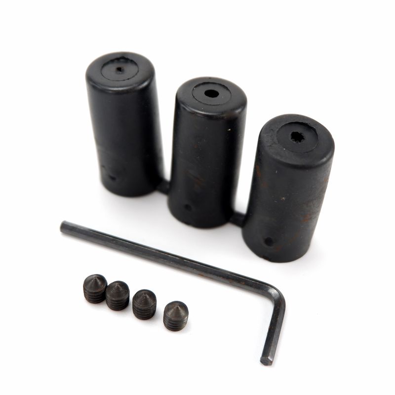 Universal Car Shift Knob Gear Stick + Boot Set 5 / 6 Speed Manual Shifter Lever Black Red e PU Leather_voghion.com