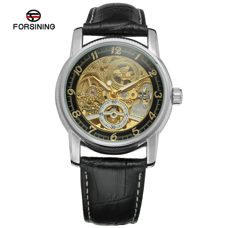 FORSINING Montres rétro pour hommes et femmes, étanches, automatiques et mécaniques_voghion.com