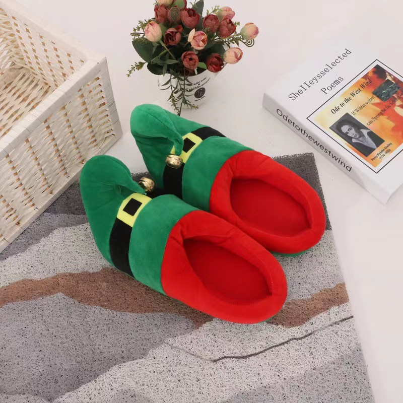 Scarpe da interno antiscivolo imbottite comode e regolabili per la primavera e l'estate da donna_voghion.com