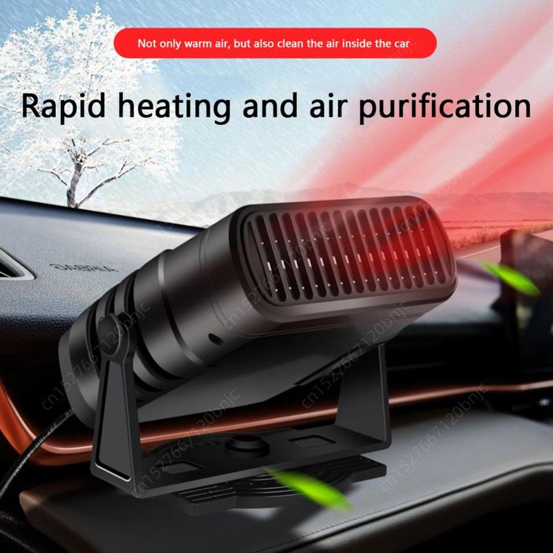 2in1 Elektrisk Coog Värmefläkt Vinter Bilvärmare Luftkylare 12V/24V Auto Vindruta Defroster Deing Demister Webasto_voghion.com