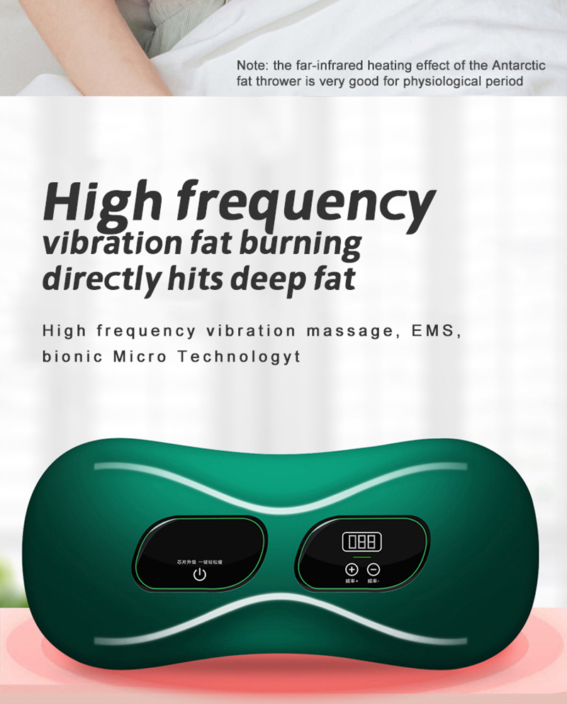Cintura dimagrante elettrica EMS, vibrazione a impulsi, addominali, cellulite, brucia grassi, pancia, schiena, massaggio, bellezza e salute_voghion.com