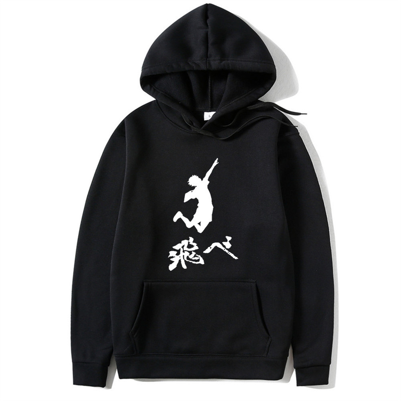 Haikyuu volleyboll ungdom tecknad dag tecknad lös huvtröja herrhuvtröjor_voghion.com