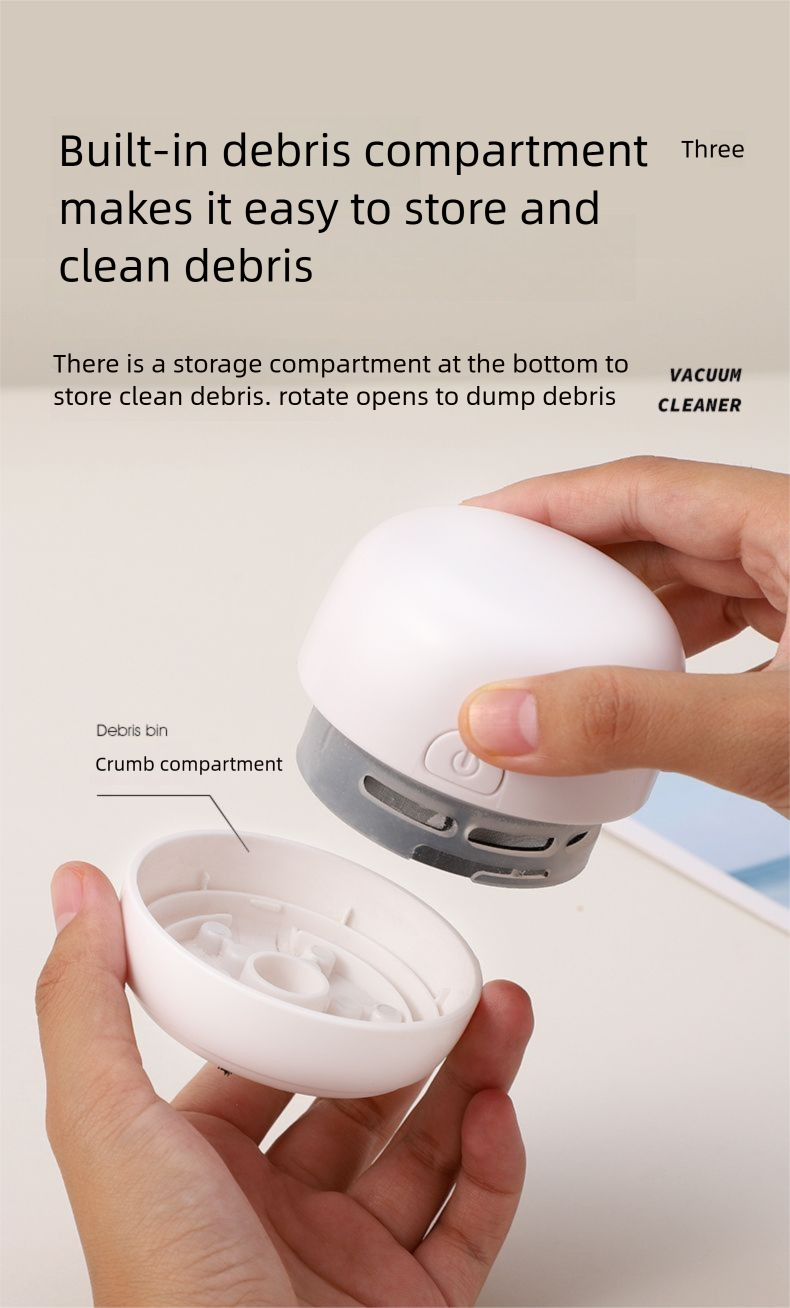 Electric Vacuum Dust Keyboard Cleaning, Mini Portable Desktop Cleaner For Students And Children_voghion.com