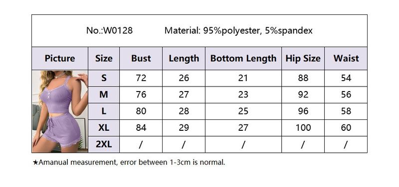 Jacquard ribbed pajama set with OEM casual women's wearable home wear, lace suspender shorts_voghion.com