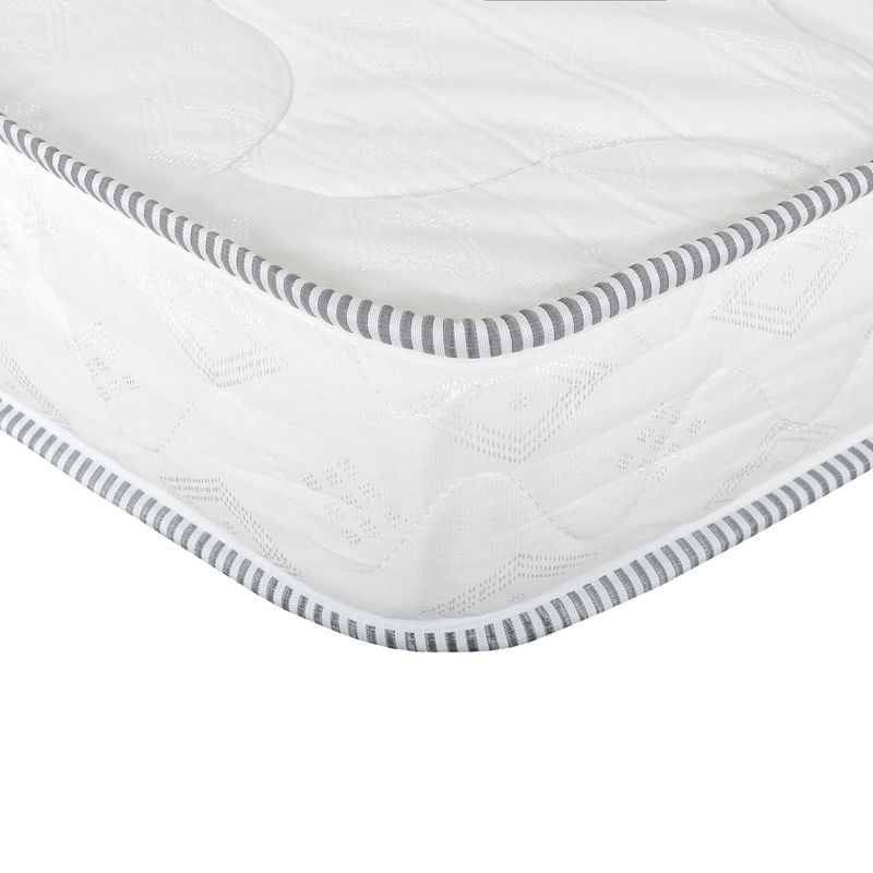 6 In. Firm Foam Bed In A Box Mattress, Full Size Reversible Foam Mattress, White_voghion.com