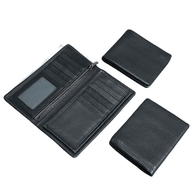 Herren Echtleder Multi-Card Slot Karte Führerschein Halter Multifunktionale Business Lange Brieftasche Neues Modell_voghion.com