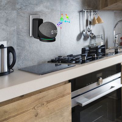 Soporte para altavoz inteligente Echo Dot 4 de 5.ª generación, soporte de audio y soporte de pared_voghion.com