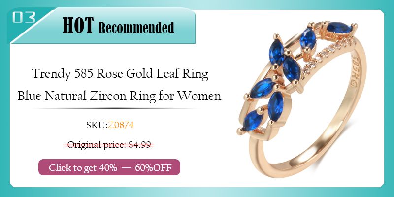 2025 Fashion Style Dame Ring Rose Gold 585 Natural Zirconium prøve_voghion.com