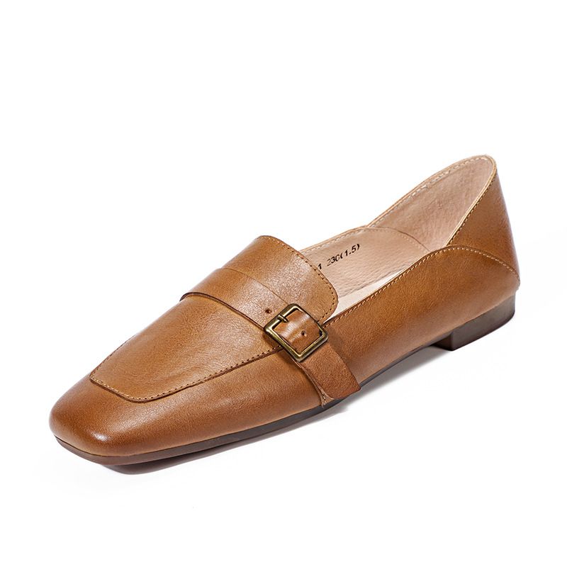 Women's Slip-On Two-Way Shoes Autumn Winter New Casual Fashion Fashionable One-Piece British Style Versatile_voghion.com