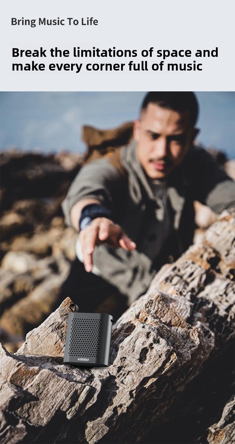 【Haute qualité】 Xidobao Xdobo X1 Mini haut-parleur Bluetooth à volume élevé pour course à pied en extérieur, portable et petit_voghion.com