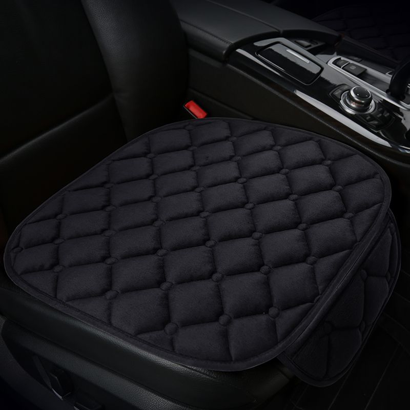 Autoabdeckungsschutz Universal Winter Warm Auto Rücksitzschutzbezüge Rückenkissen Dreiteilig_voghion.com