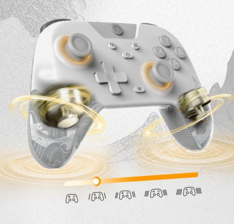 Wukong FAMOUS Holy Monk V10 Wireless Three-Mode Hall Joystick Multi-Platform PC Game Controller Switch_voghion.com