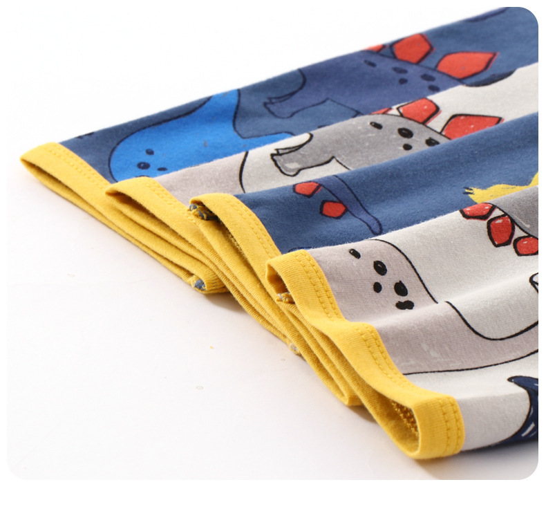 Pijamas para niños Ropa para el hogar Clase A Algodón puro Primavera Bebé Long Johns Conjunto de ropa interior para niños_voghion.com