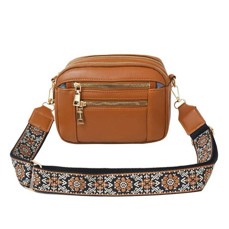 Borsa a tracolla piccola quadrata versatile alla moda con tracolla singola da donna, modello 2025_voghion.com