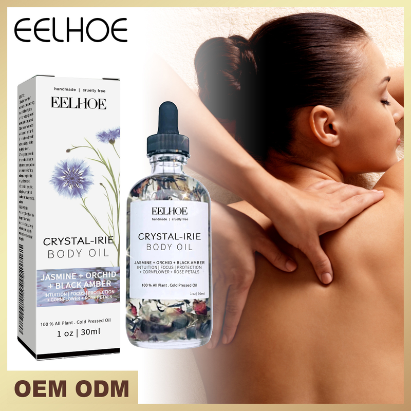 EELHOE aliviando a pele seca, hidratando e reafirmando o óleo de massagem para a pele do corpo_voghion.com
