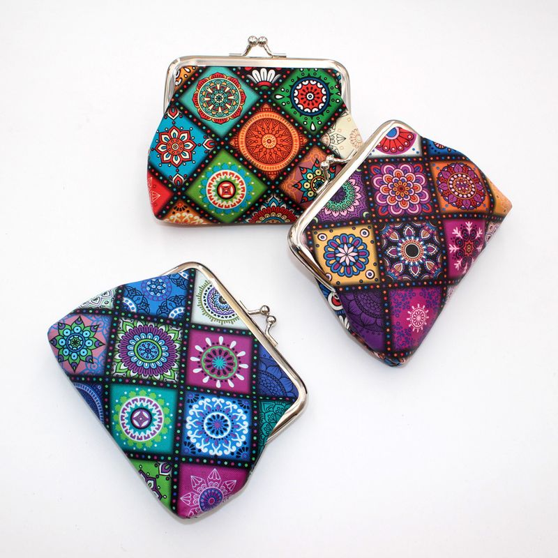 2022 Nowa Abstrakcyjna Torba Na Klips Do Torebki Damskiej Retro Uchwyt Na Karty Torba Do Przechowywania_voghion.com