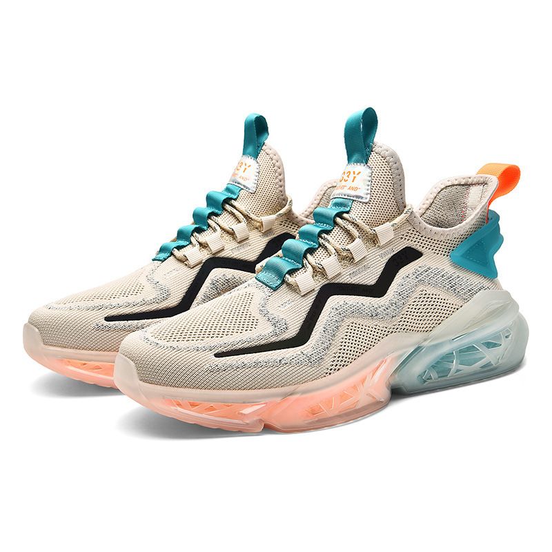 Nuove scarpe sportive da corsa in mesh per adolescenti, primavera ed estate, scarpe casual basse, scarpe da uomo taglie forti_voghion.com