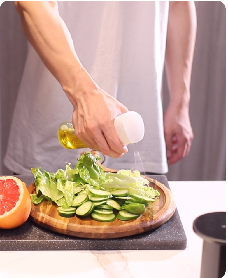 Nuovo modello di flacone spray per barbecue a doppio uso continuo potenziato, spruzzatore per olio da cucina per uso domestico di qualità alimentare_voghion.com