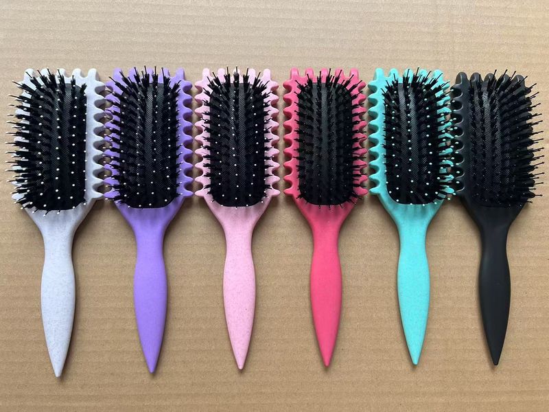 Peignes New Bounce Styling Curling Comb Air Cushion Massage Comb Airbag Hair Comb Big Wave Curling Comb_voghion.com