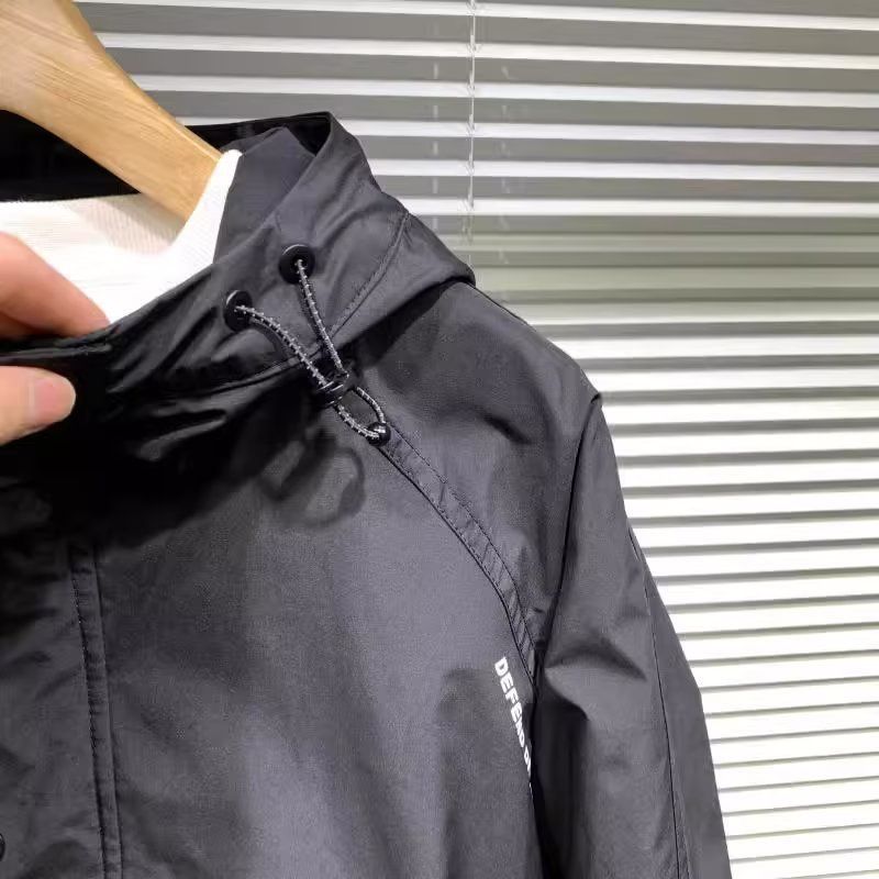 Kapuzenoberteil, lockerer Mantel, Pullover, Reißverschlusstasche, große Tasche, Arbeitskleidung, Frühlingsjacke, lässige Herrenjacke_voghion.com