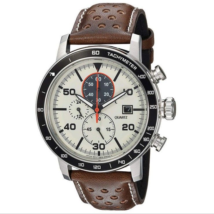 Men's Quartz Multifunctional 6-pin Chronograph Watch Comes With A Free Packaging Box_voghion.com