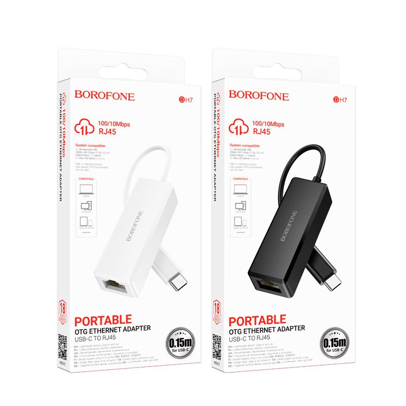 Music Festival DH7 Type-C/USB μετατροπέας κάρτας δικτύου 100Mbps Καλώδιο μετατροπής διασύνδεσης RJ45_voghion.com