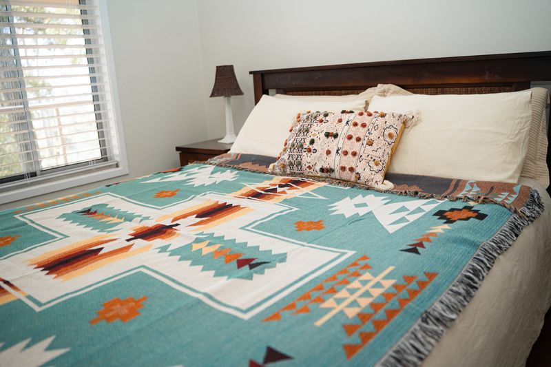 Blanket Throws Moroccan Bohemian Ethnic Style Blanket Sofa Bed Blanket_voghion.com