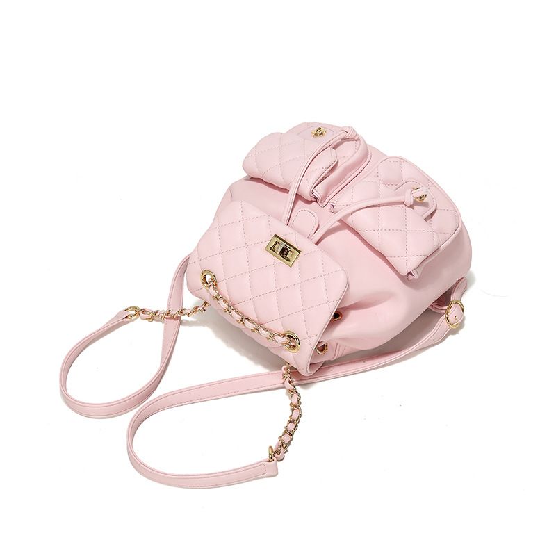 Quilted Chain Women's Bag Fall/Winter 2025 New Multi-Pocket Backpack Travel Large Capacity Backpack_voghion.com
