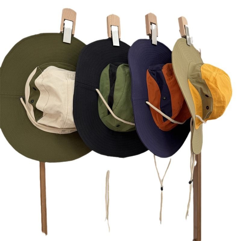 Campeggio all'aperto pescatore coulboap che serve la corda antivento pesca grande evasione rapida e sottile cappello da solare protezione solare per protezione solare per_voghion.com