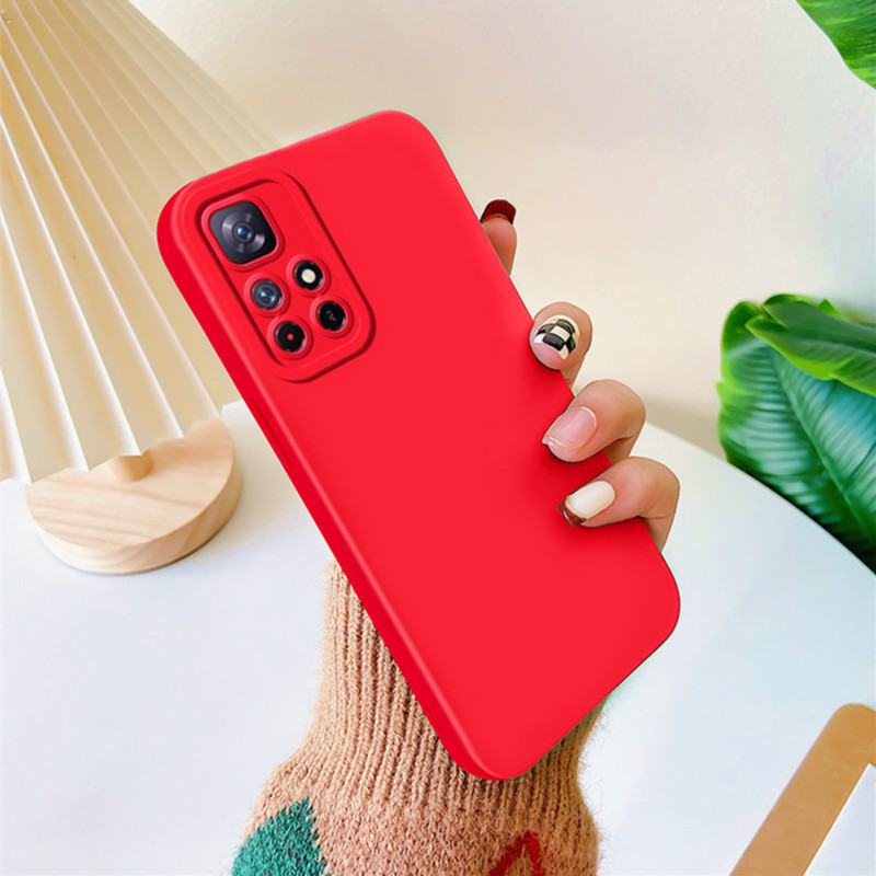Funda de silicona para proteger los LED de la cámara para Xiaomi Redmi Note 11 10 Pro 10T 9T 8 Redmi 10 K40 K30 9A 9C 10X Funda para teléfono S_voghion.com