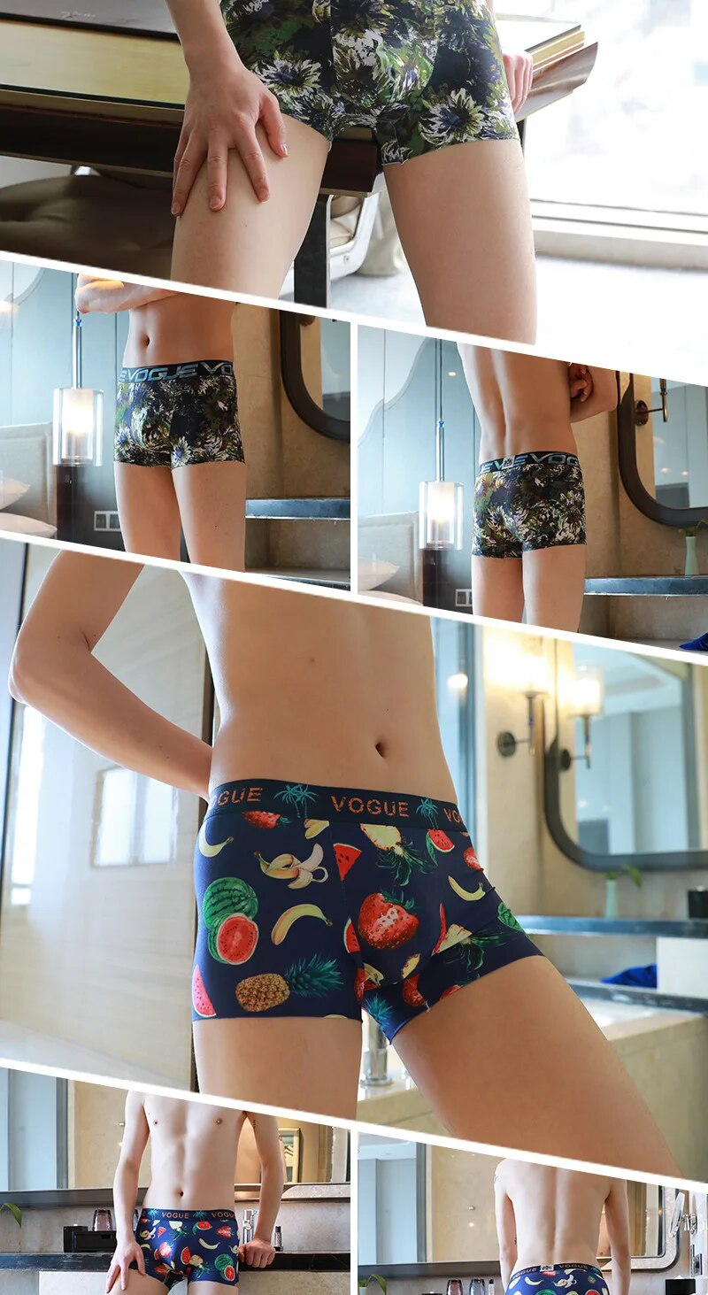 New2024 high-end lyxig issilke underkläder platta hörnbyxor Trendiga herr ungdom Cool andas antibakteriella shortshuvud_voghion.com