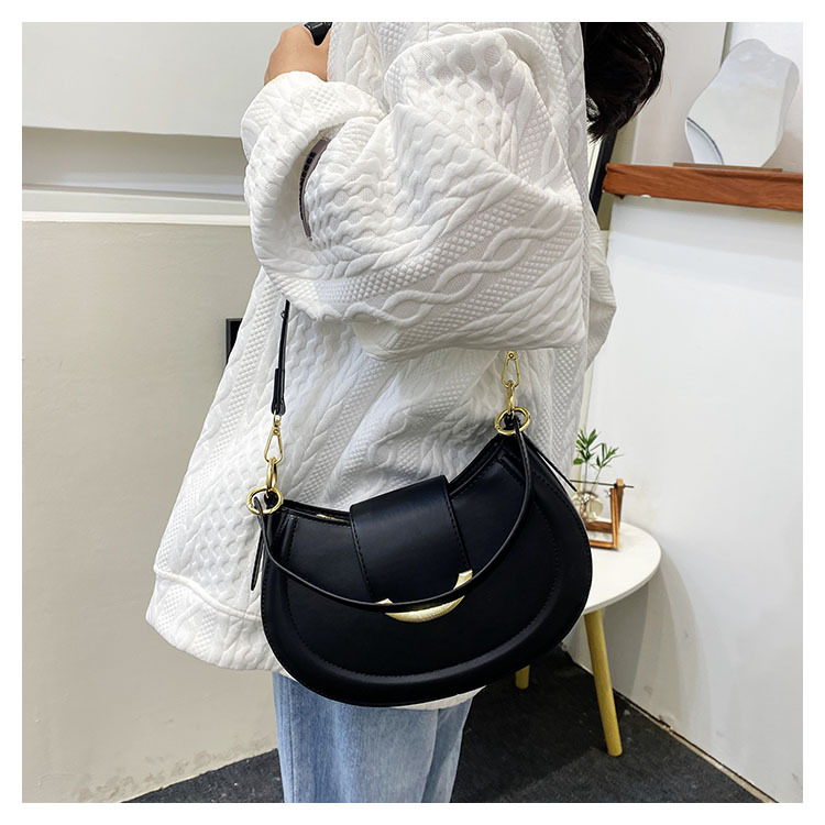 Bag Women's 2023 New High-end Niche Design Popular All-match Handbag Simple underarm single shoulder Messenger bag_voghion.com