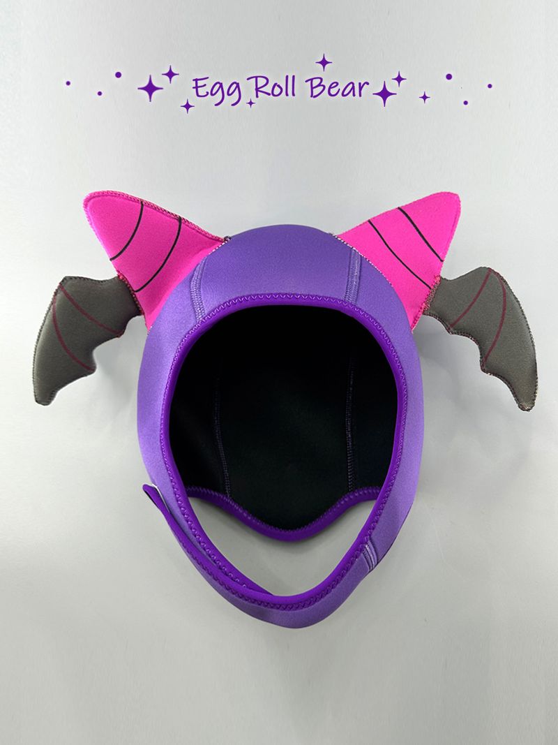 Fledermaus Fuchs Einhorn Sphynx Hut Cartoon Niedlichen Tier Schnorcheln Schwimmen Tieftauchen Warme Kopfbedeckung_voghion.com