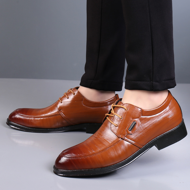 Herren Business Casual Dress Oxfords Formelle Schnürschuhe für Büro, Partys und den Alltag_voghion.com