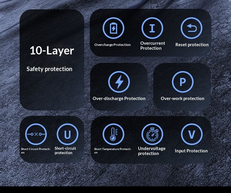 Nouvelle batterie externe transfrontalière ultra-mince de 20 000 mAh avec charge ultra-rapide (22,5 W) et câble inclus, cadeau personnalisé_voghion.com