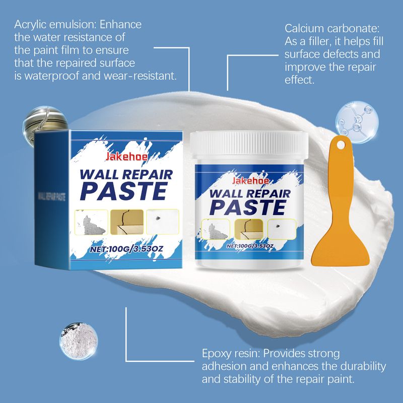 Wandreparaturpaste für den Haushalt, Wandschäden, Kratzer, Dellen, Risse, Nagellöcher, Reparatur von Wandreparaturpaste_voghion.com